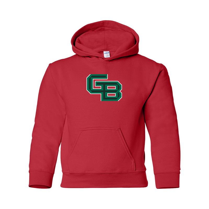 Youth Wisconsin Green Bay Phoenix Gildan Heavy Blend  Hooded Sweatshirt